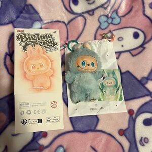 Pop Mart Big Into Energy Plush Pendant - Serenity Labubu